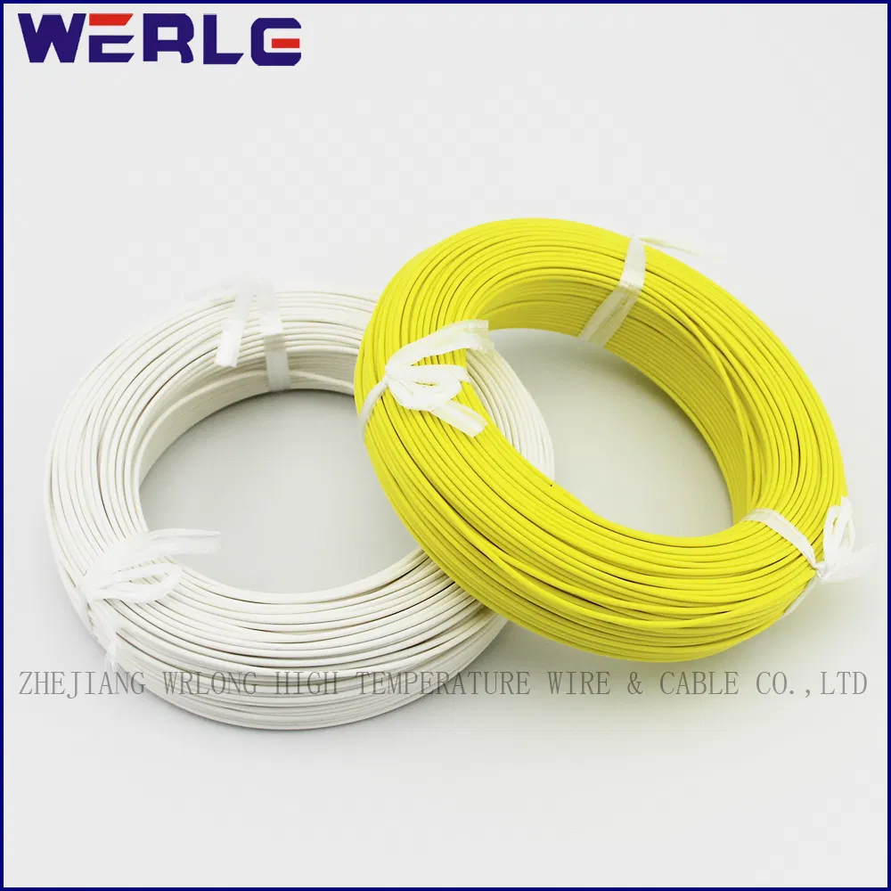 UL 1007 AWG 18 PVC CCTV White Certificated Insulation Tinned Copper Conductor 300V 80c Lighting Electric Cable