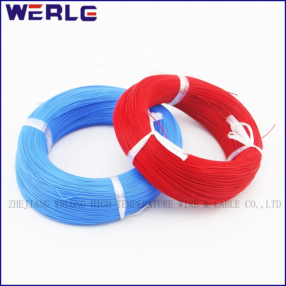UL 1007 AWG 18 PVC CCTV White Certificated Insulation Tinned Copper Conductor 300V 80c Lighting Electric Cable