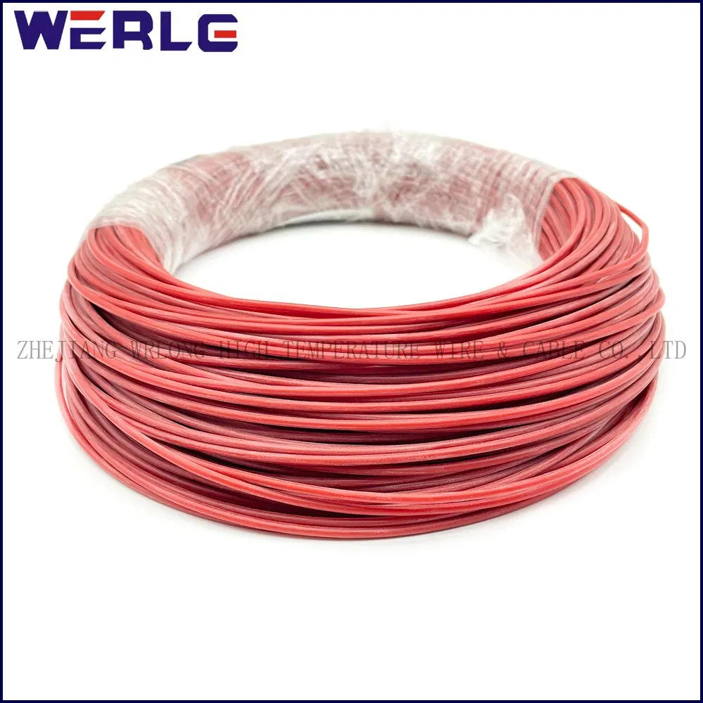 UL 1007 AWG 18 PVC CCTV White Certificated Insulation Tinned Copper Conductor 300V 80c Lighting Electric Cable