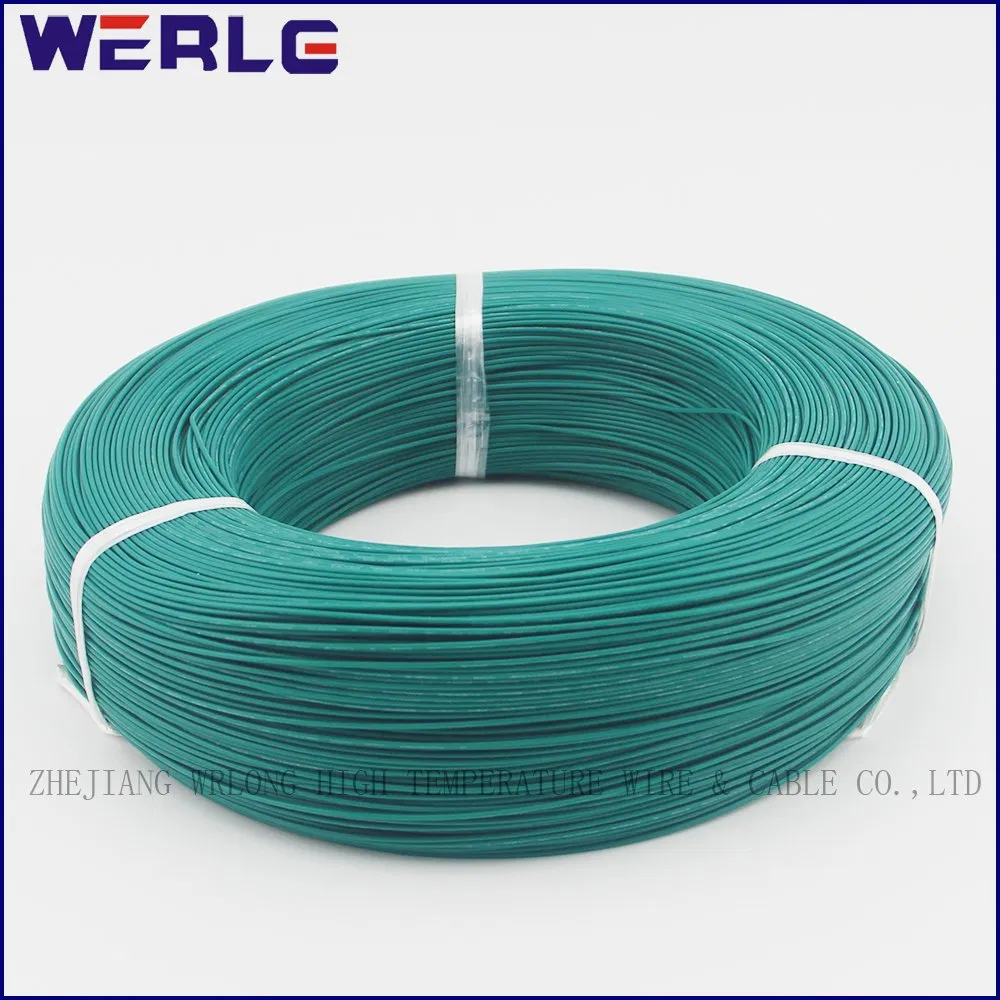 UL 1330 AWG 18 Green FEP Teflon Insulated Electric Wire