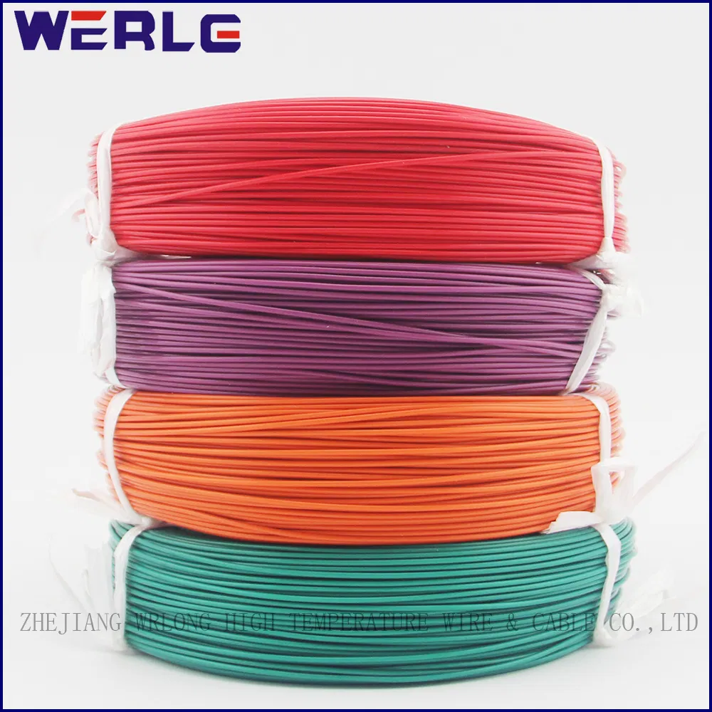 UL 1330 AWG 18 Green FEP Teflon Insulated Electric Wire