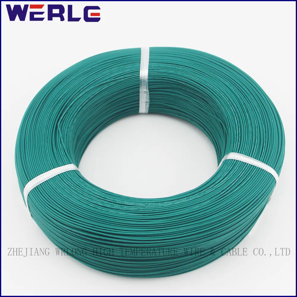 UL 1330 AWG 18 Green FEP Teflon Insulated Electric Wire