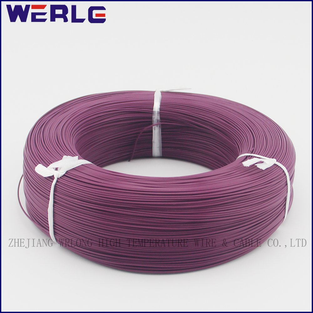 UL 1332 AWG 12 Purple FEP Teflon Insulated Electric Wire