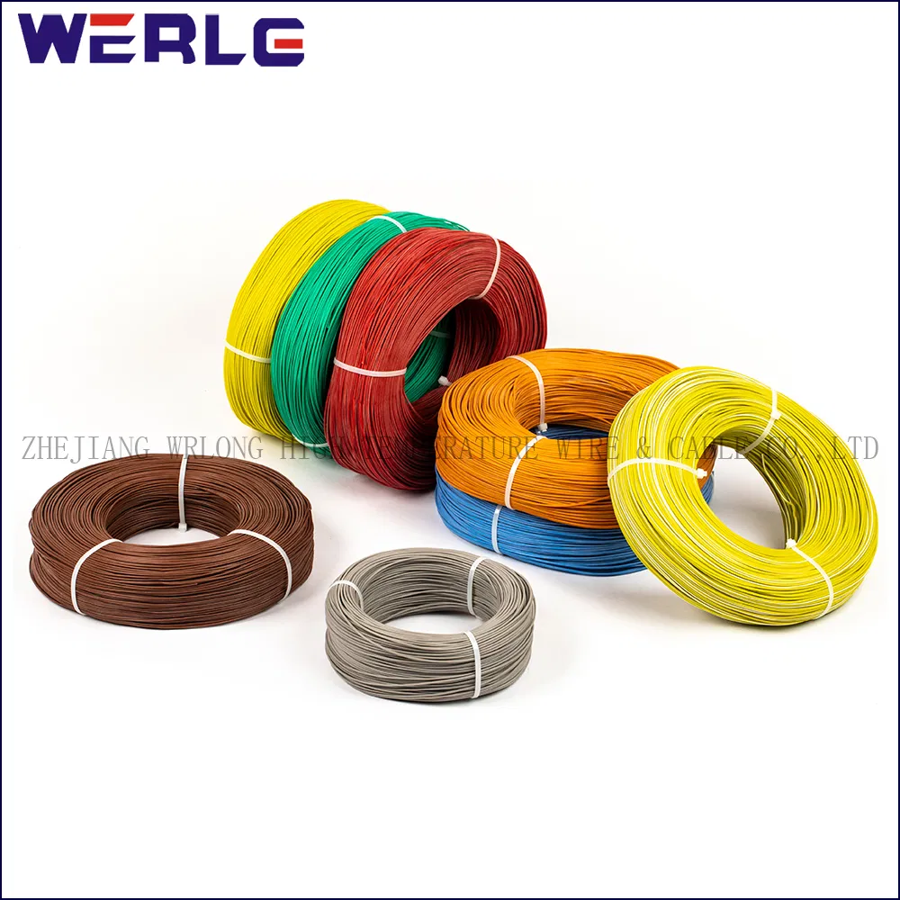 UL 3239 22AWG 20000V/2K Red Flexible Silicone Rubber Insulated Electrical Wire High-Temperature Wire