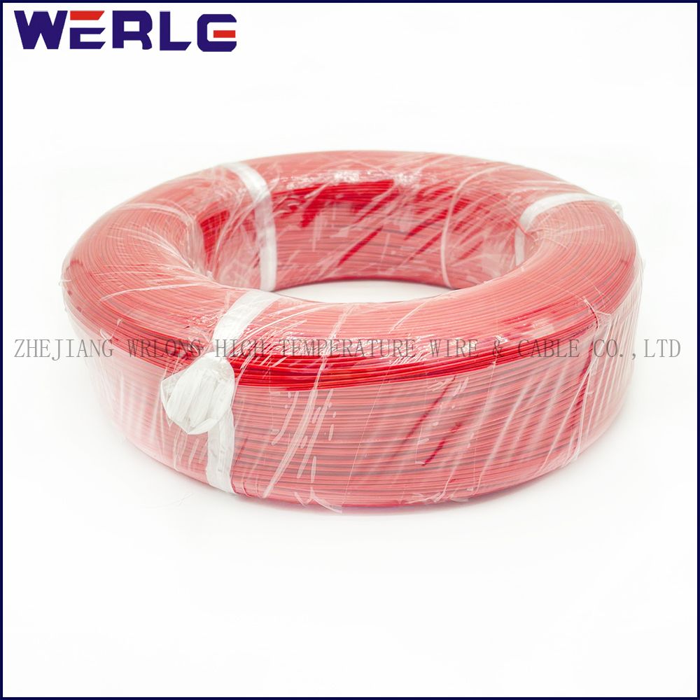 UL 3239 22AWG 20000V /2K Red Flexible Silicone Rubber Insulated Electrical Wire High-Temperature Wire