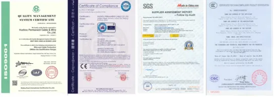 UL Certified High Temperature Resistant Thhn Nylon Jacket Power Cable Cord