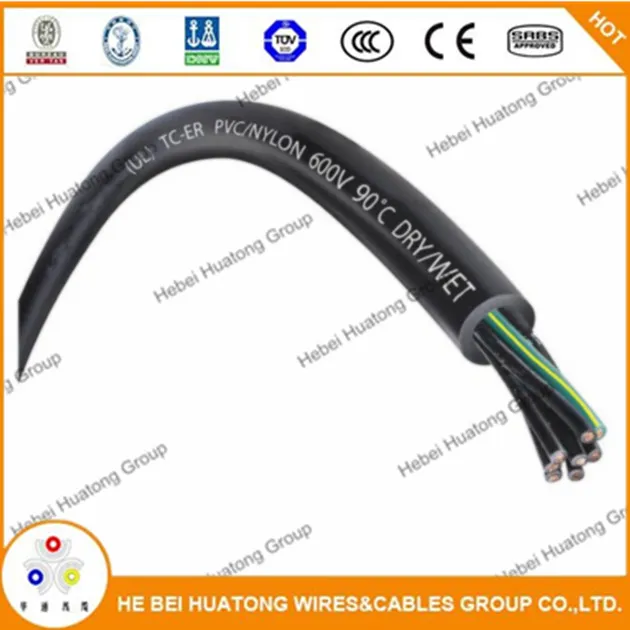 UL Listed 1277 Standard 20*14AWG Type Tc Power and Control Tray Cable Tc-Er Cable