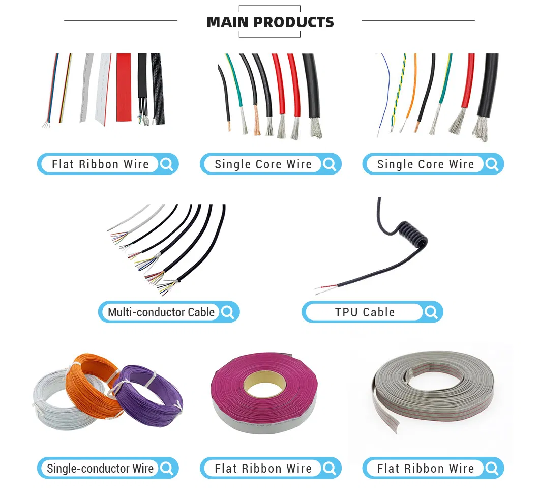 UL Style 1185 80º C 300V Single Core Copper Electric Wire with RoHS Approval PVC Insulation for General Electronics Internal Component Wiring