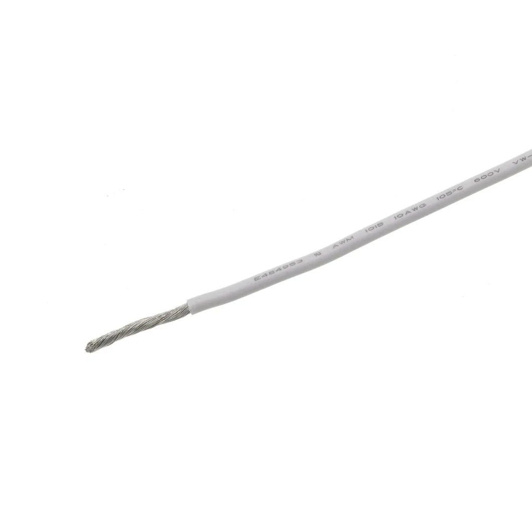 UL1015 6AWG PVC Power Cable High Temperature PVC Insulated Electric Cable