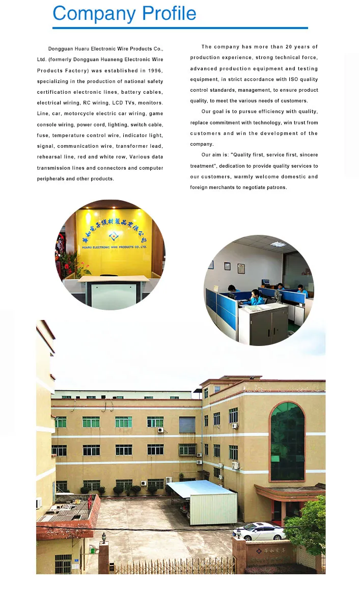 UL10369 XL-PE Insulation Hook-up Wire Wire Harness