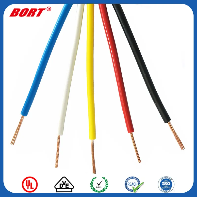 UL1061 26AWG 28AWG 105degree Single Core Wire for LED Lights
