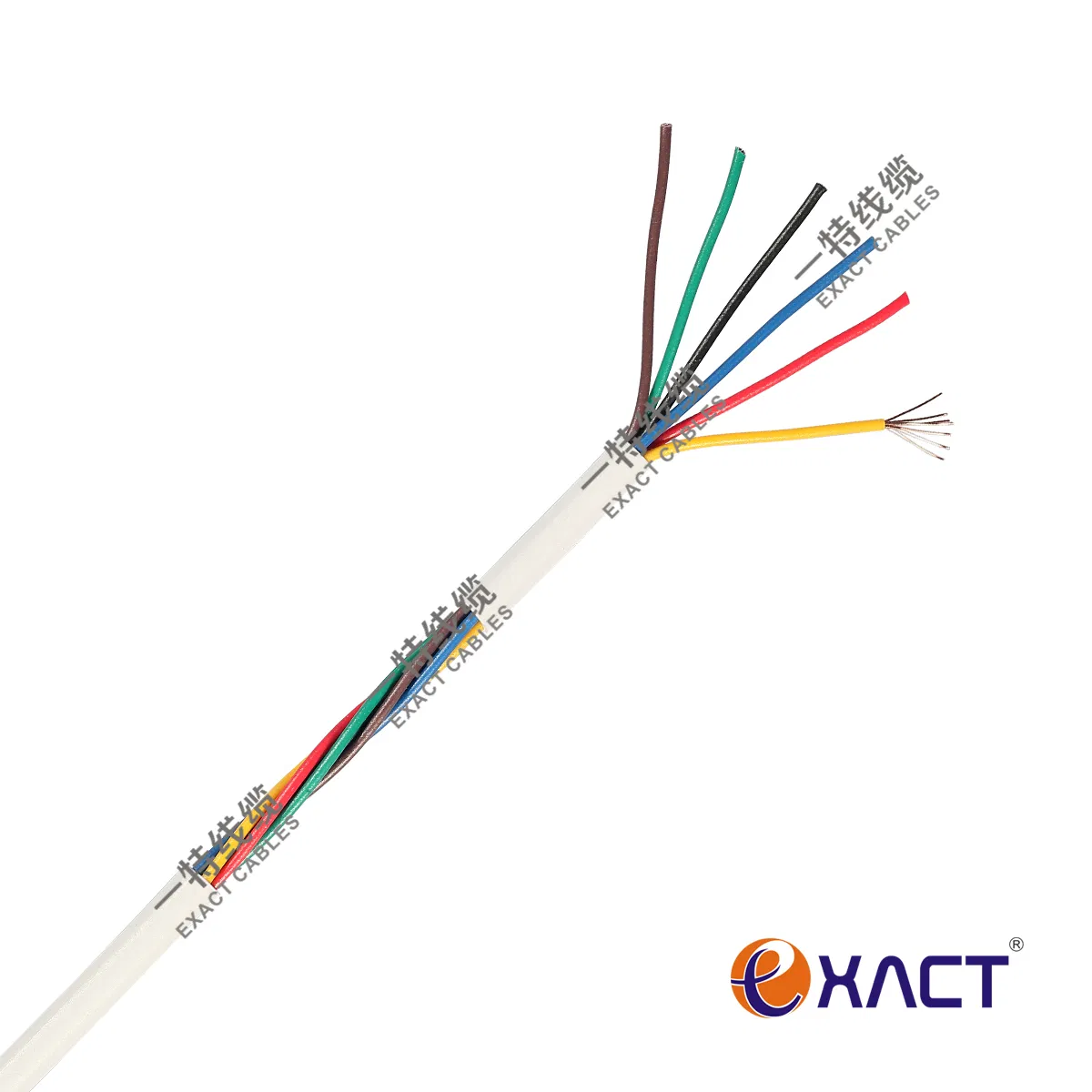 Unshielded 6X0.22 Stranded CPR Cca,s1,d1,a1 Alarm Cable
