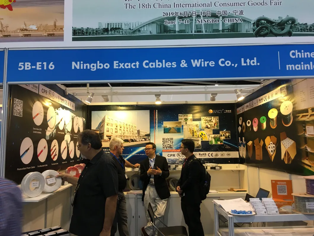 Unshielded Stranded TCCAM conductor PVC Insulation and Jacket CPR Eca 6x0.22mm2 Alarm Cable Signal Cable