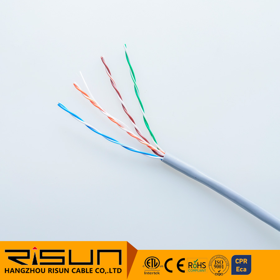 UTP Cat5e LAN Cable with CPR Approved LSZH Jacket