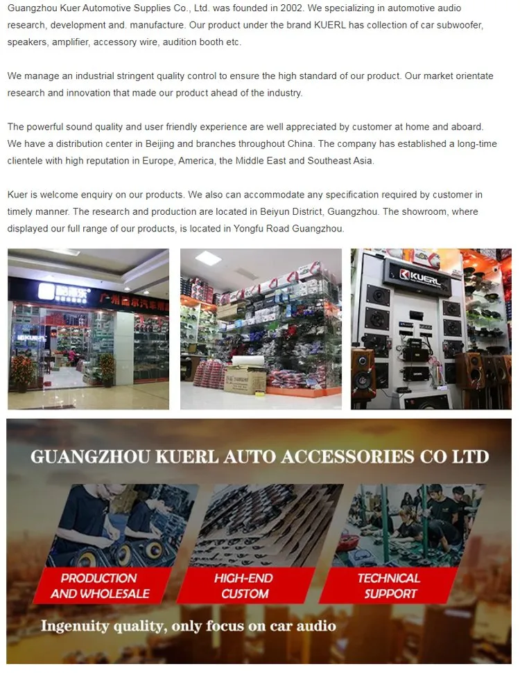 Wholesale High Quality 2ga Car Audio Copper Clad Aluminum Power Amplifier Cable