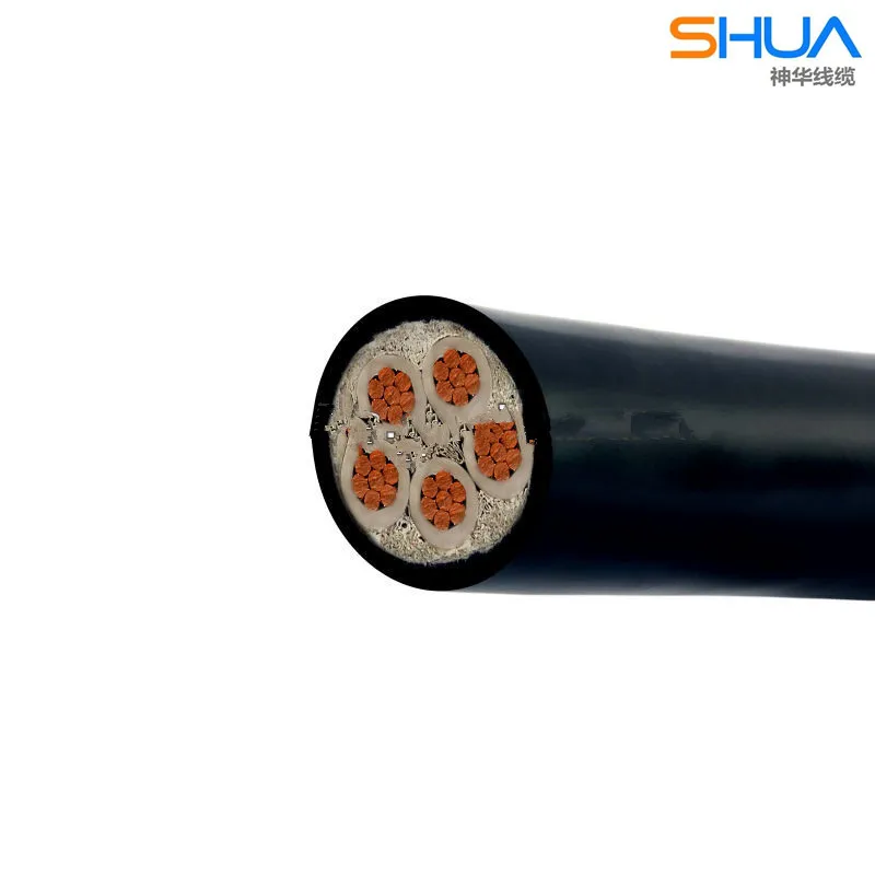 Zr- VV -T PVC Insulated PVC Sheathed Flame-Retardant Power Cable with Concentric Conductor